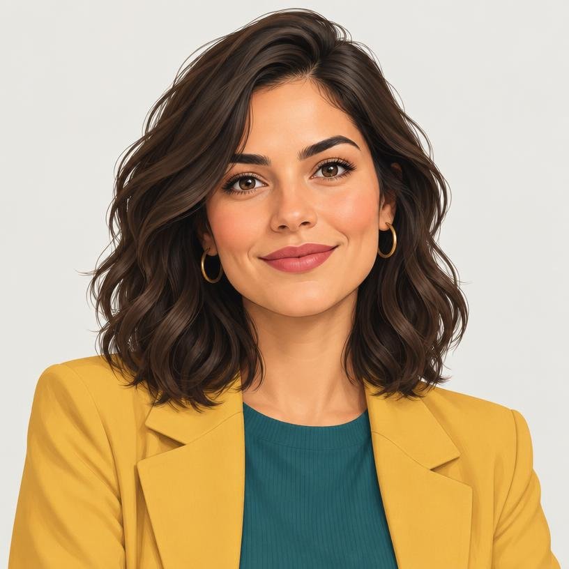 Retrato ilustrativo de Marisa Lopes